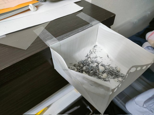 紙がお造りした消しカス 紙がお造りした消しカス - メルカリ