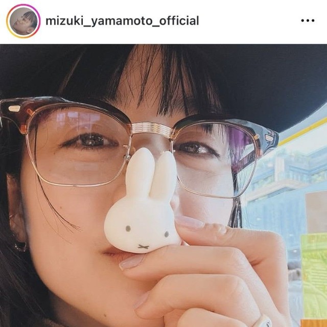 山本美月インスタグラム＠mizuki_yamamoto_officialより