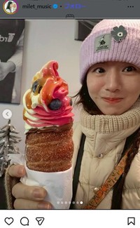miletのインスタグラム＠milet_musicより