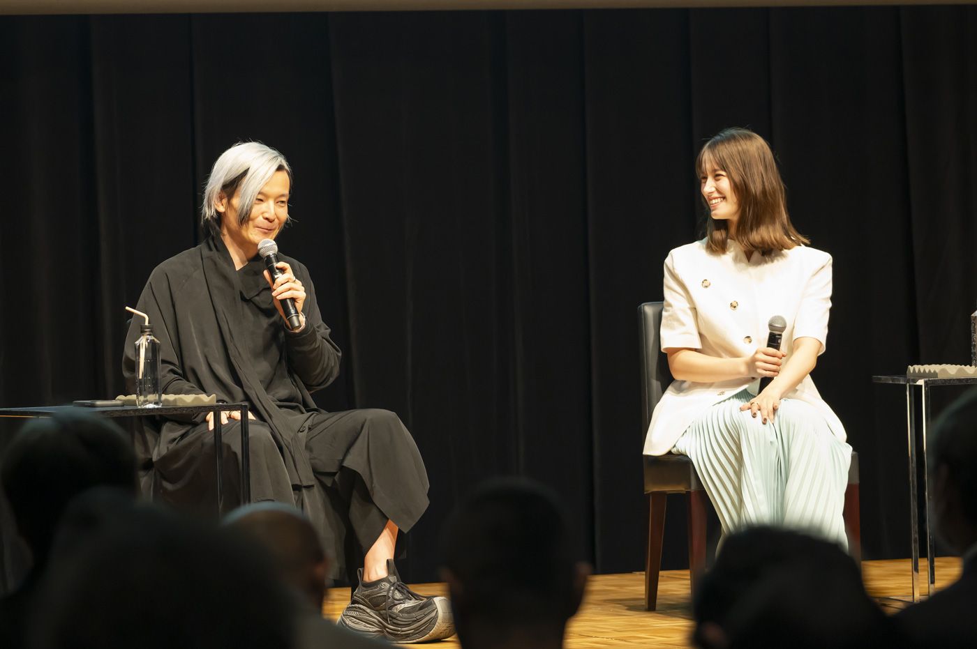 イベントに登壇した宮田教授とトラウデン直美さん