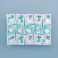 「点で繋がる切手」（辻尾一平さんTwitterより）