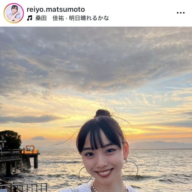 松本麗世インスタグラム＠reiyo.matsumoto