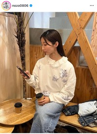 飯島望未（@nozo0806）さんのインスタグラムより