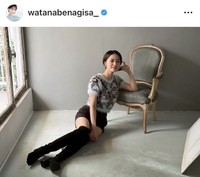 渡邊渚アナウンサーのインスタグラム＠watanabenagisa_より