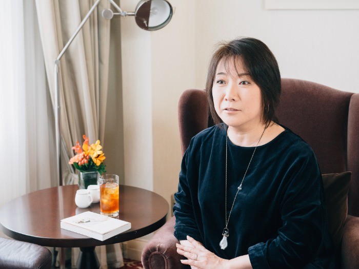 村山由佳さん（撮影：上村雄高）