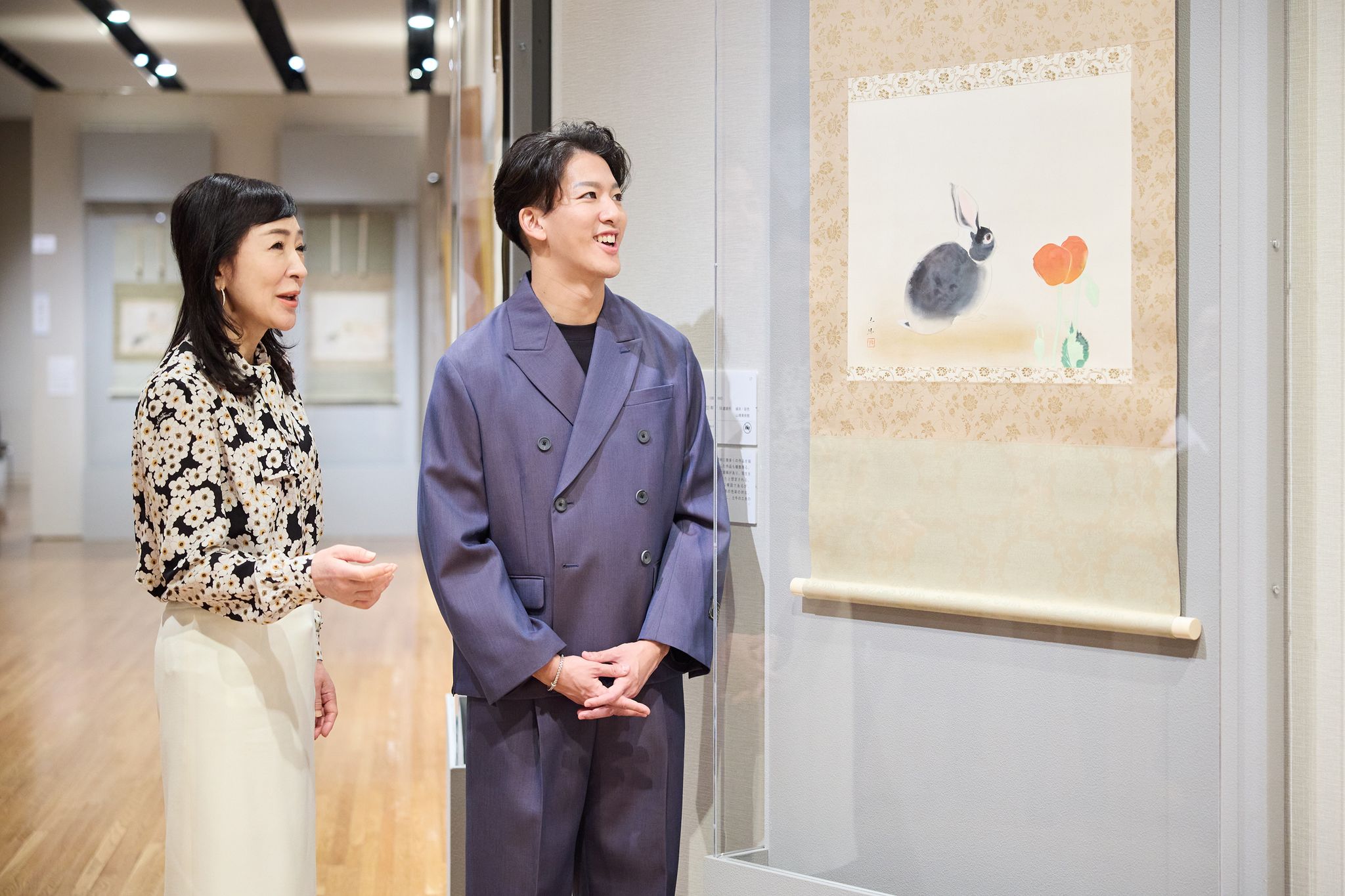 尾上右近さんが出会う“いとおしさ”の形山種美術館 特別展「LOVE