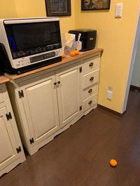唯一の被害はみかんが落ちたこと…（アベナオミさん提供）