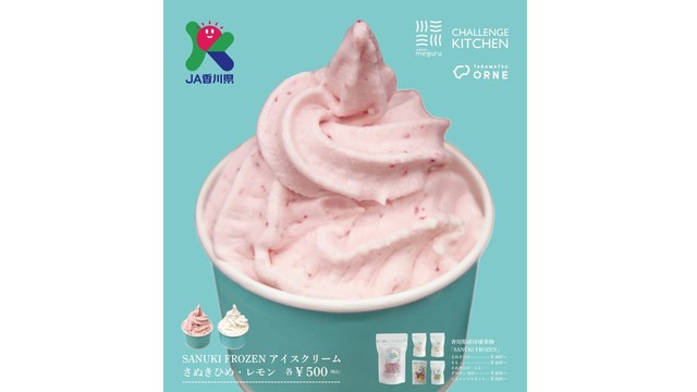オリジナルアイスクリーム(提供:JR四国ステーション開発株式会社)