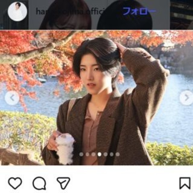 小島はなのインスタグラム＠hana_kojima.officialより