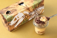 「恐竜型チョコは全11種類から１種がランダムにイン。何が見つかるかワクワクしちゃうじゅら」恐竜プリン（6個セット）3996円