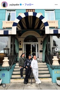 ピース・綾部祐二のインスタグラム@yujiayabeより