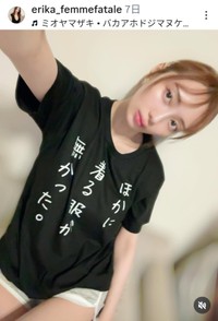 湊川えりか(@erika_femmefatale)さんのインスタグラムより