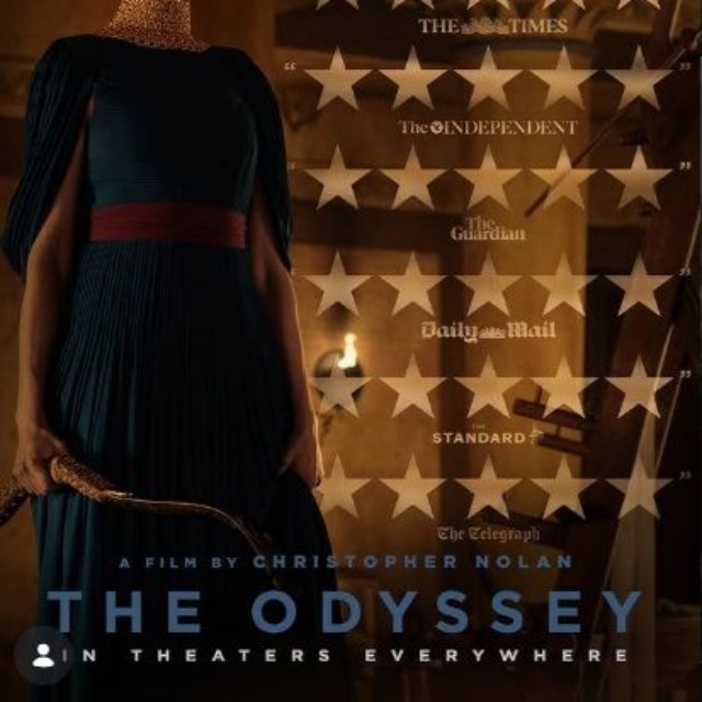 王妃ペネロペを演じたアン・ハサウェイ＝「オデュッセイア」のインスタグラム＠theodysseymovieより