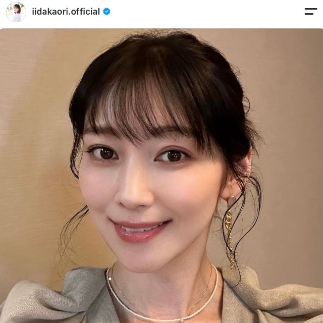 飯田圭織さん（本人の公式インスタグラムから）