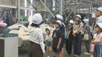 小学生が浸水対策用ポンプの工場を見学　ものづくりを学ぶ　香川・坂出市