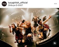 25年1月に渋谷・Spotify O-EASTで生バンドワンマンライブを開催　LUCYの公式インスタグラム（@lucygirlish_official）より＝2025年1月12日投稿