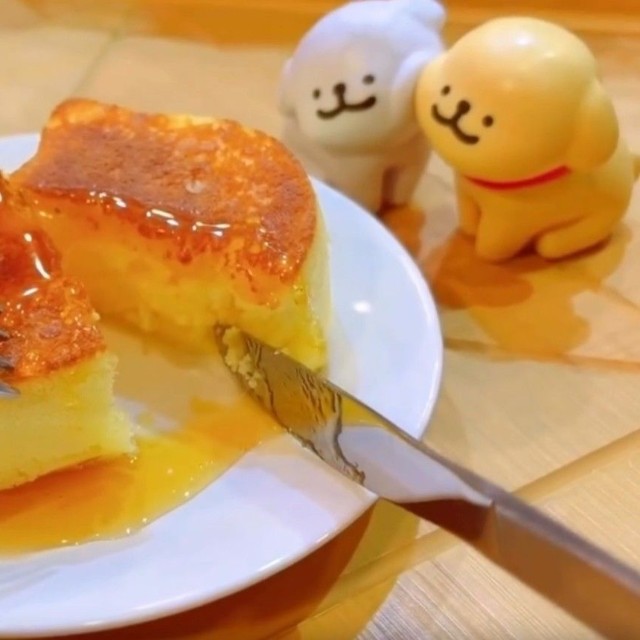 山田錦米粉100%できた、ねこまみれホットケーキ