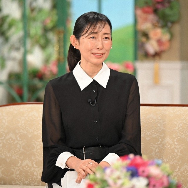 「徹子の部屋」  木村多江＝テレビ朝日提供