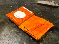 シワを伸ばすと味のある雰囲気に。この先も十分使えそうです（Grande uomoさんXより）