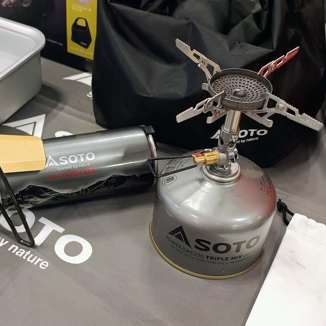 レギュレーター内蔵ストーブだと火力調整できる