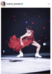 本田真凜のインスタグラム＠marin_hondaより