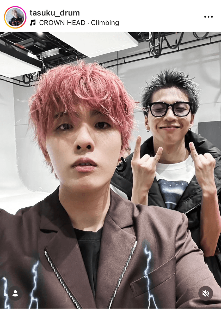 Tasuku🍎たすまる。 (@tasuku_drum)さんのインスタグラムより