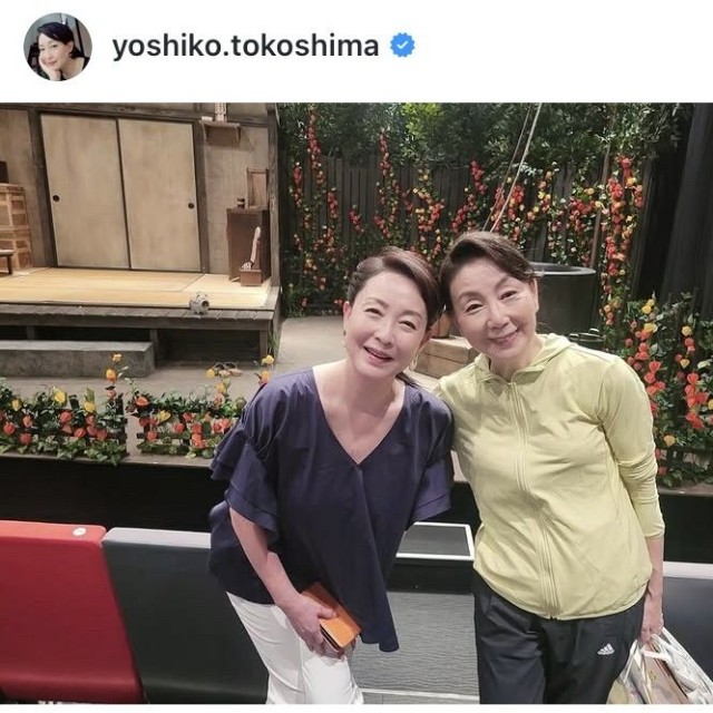 床嶋佳子インスタグラム＠yoshiko.tokoshimaより