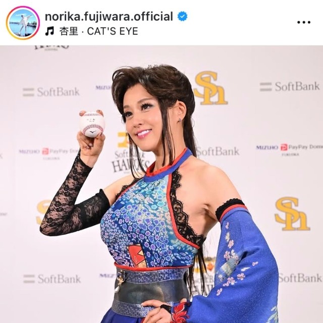 藤原紀香インスタグラム(@norika.fujiwara.official)より