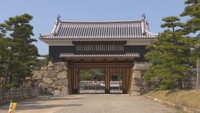 高松城・桜御門の復元工事が竣工