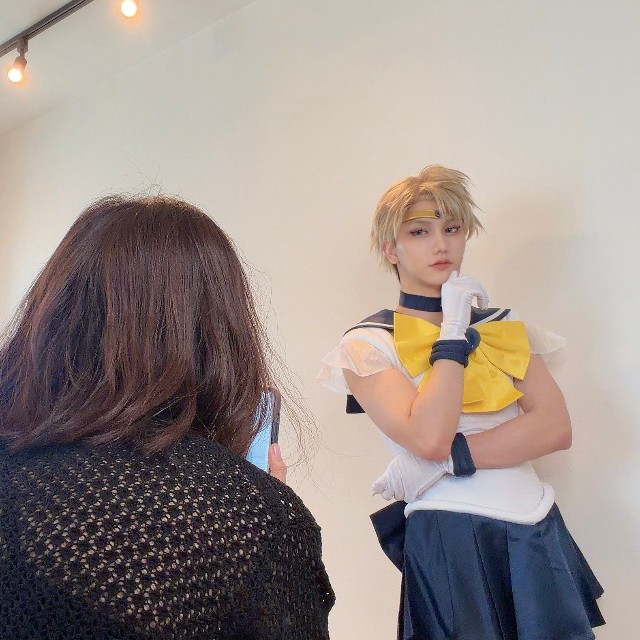 「妻の特権を使って、夫の独占撮影会をしました」／らんちぱっく提督さん（@m_konox）提供