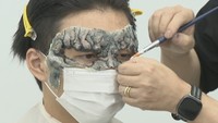 高松市の美容専門学校で学生たちが「特殊メイク」を学ぶ