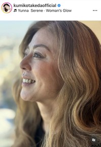 武田久美子のインスタグラム＠kumikotakedaofficialより
