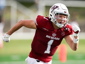 早大WR中原秀城　覚悟が表れたTDレシーブ「あと1yd」を積み重ねるプレーヤーに