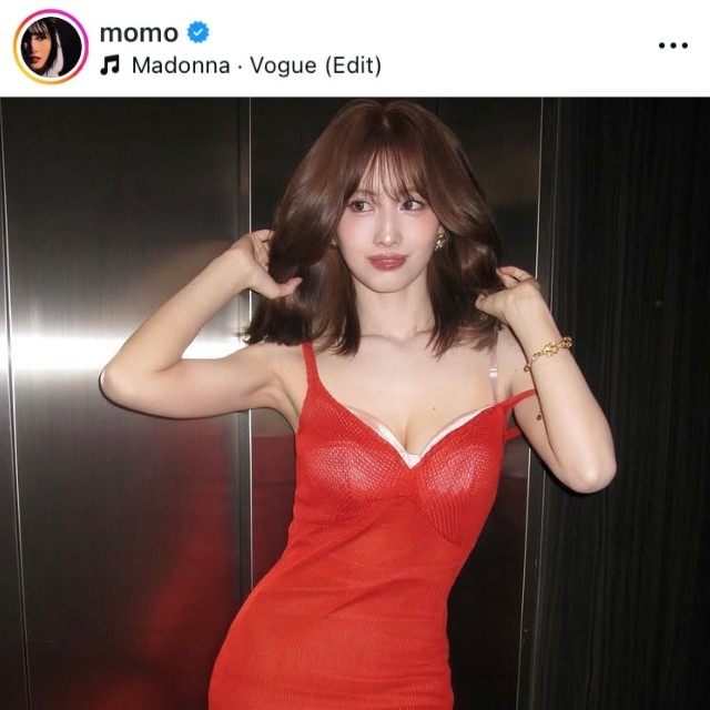 MOMOインスタグラム(@momo)より