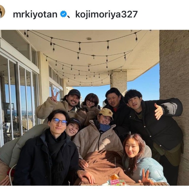 清原翔（@mrkiyotan）さんのインスタグラムより