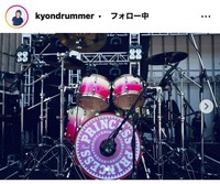 富田京子のインスタグラム＠kyondrummerより