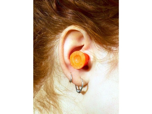 耳栓　メガシャキ ヨック 耳せん スモール サイズ 携帯ケース付き 1組 ( 2個入り