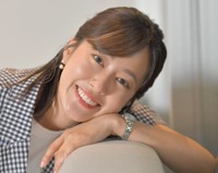 前田春香アナウンサー（撮影・出月俊成）