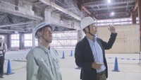 建設中の岡山市新庁舎を市長が視察「市民にとって使い勝手のいい庁舎になる」