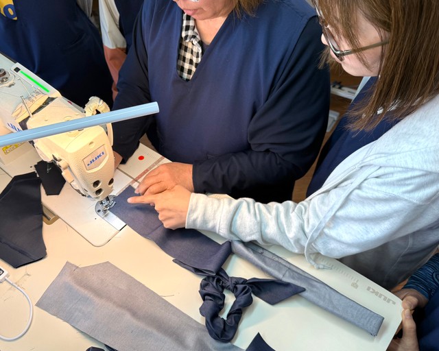 職人たちの力で、あっという間に商品に