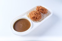 オーベルジーヌ欧風カレー×まい泉ヒレかつ 贅沢コラボ弁当（Aタイプ）