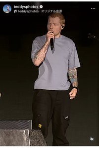 エド・シーランのインスタグラム＠teddysphotosより