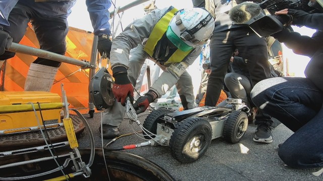 岡山県が始めた下水道管の緊急点検