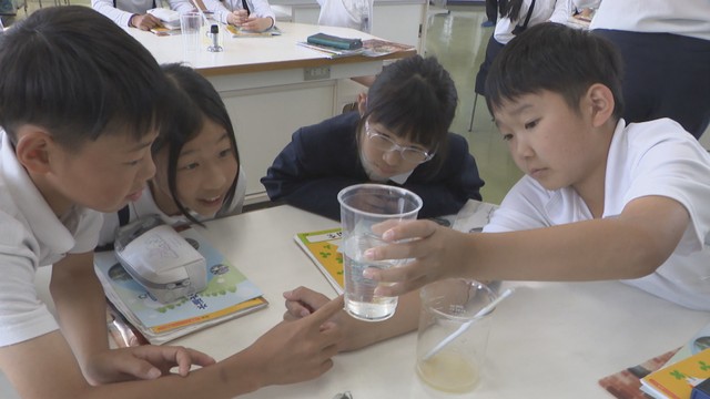 岡山市水道局が開いた出前講座