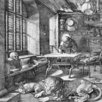 聖ヒエロニムスの書斎（部分）