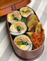 キンパのお弁当（提供：lemonさん）