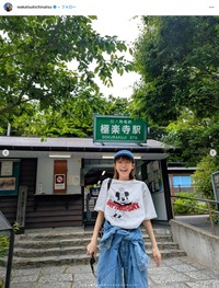 若槻千夏さん「続 続 最後から二番目の恋の聖地巡礼をしに鎌倉へ」（本人の公式インスタグラムから）