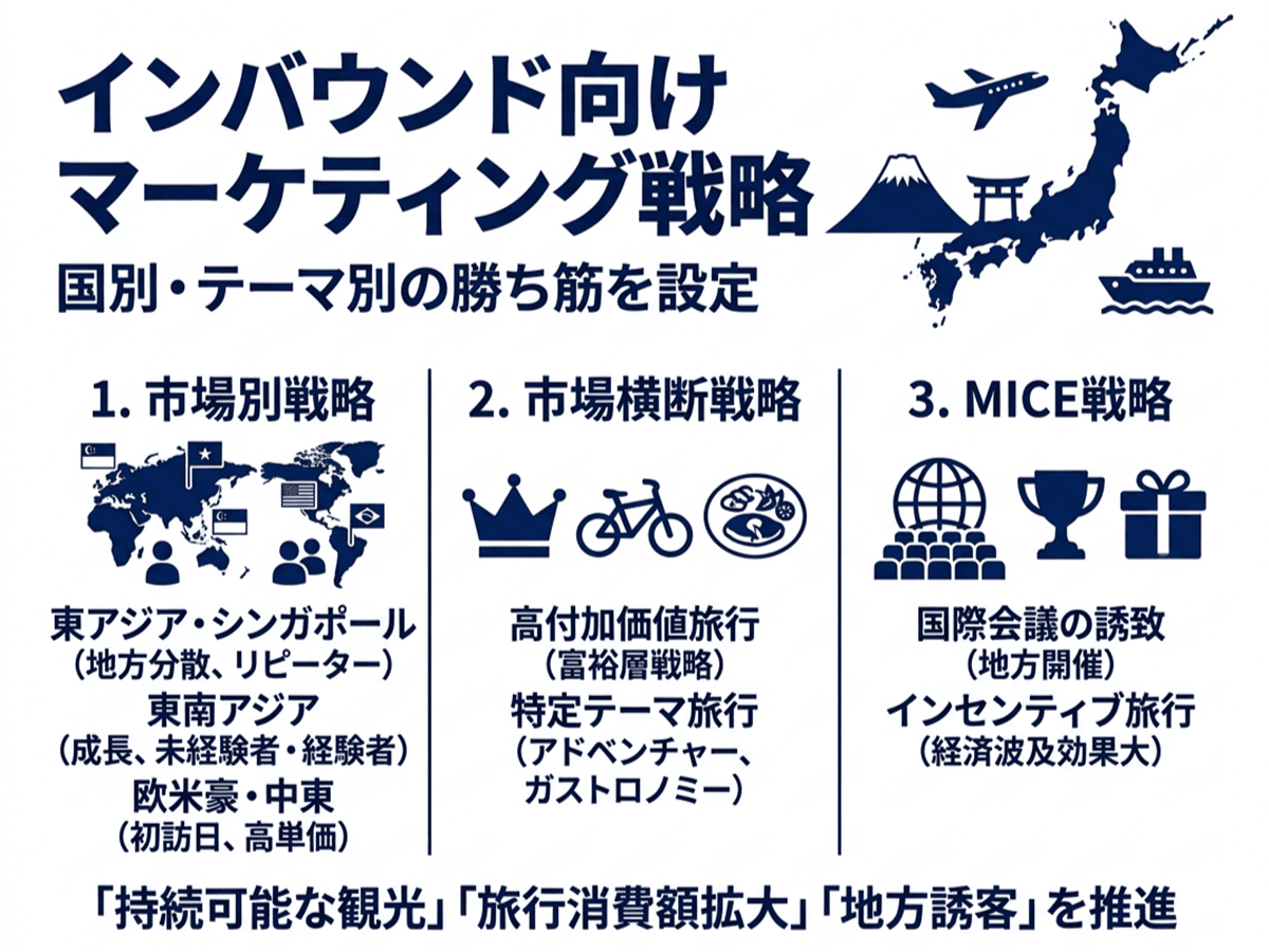 インバウンド向けマーケティング戦略 国別・テーマ別の勝ち筋を設定 | ツギノジダイ