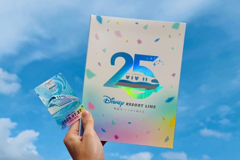 7/27発売【ディズニーリゾートライン】発売開業25周年企画スタート
