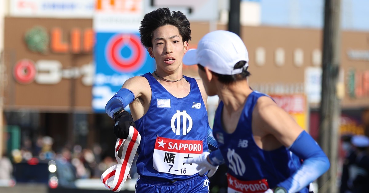 陸上・駅伝 - 順天堂大・三浦龍司 初の箱根駅伝2区に「昨年より成長 